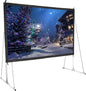 Instahibit 100" Outdoor Projector Screen and Stand Portable Movie Projection by InstaHibit