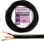 NATIONAL Wire & Cable – 20 AWG 3-Conductor Premium Copper Wire, 25 ft, Stranded by NATIONALWireCable