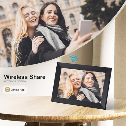 Digital Picture Frame Wi-Fi 10.1inch Smart Digital Photo Frame, Electronic - Image 4