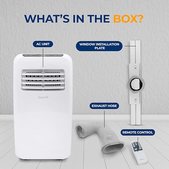 SereneLife 3-in-1 Portable Air Conditioner - Image 7