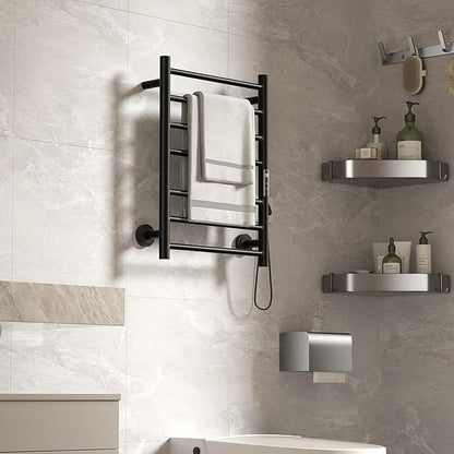 Heated Towel Rack for Bathroom, Towel Warmer Rack Wall Mounted Electric Towel - Image 8