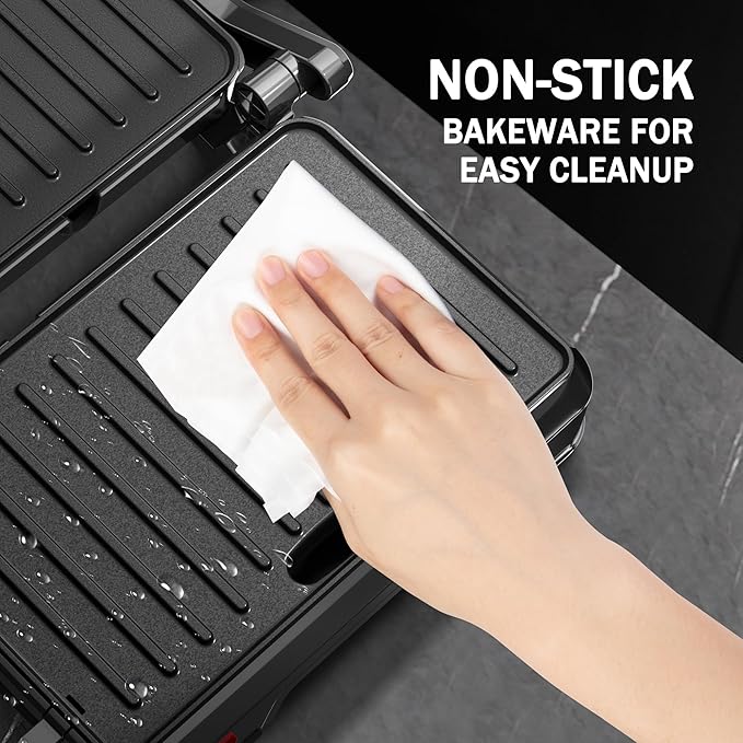 Panini Press Grill & Sandwich Maker - Image 5