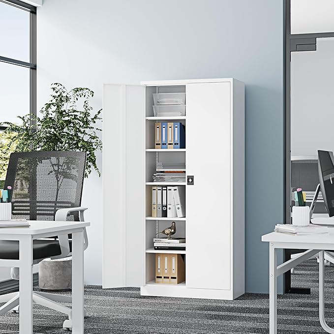 Metal Storage Cabinet-71” Tall Steel File Cabinets - Image 9