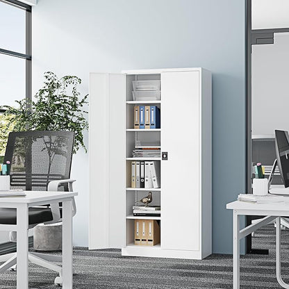 Metal Storage Cabinet-71” Tall Steel File Cabinets - Image 9