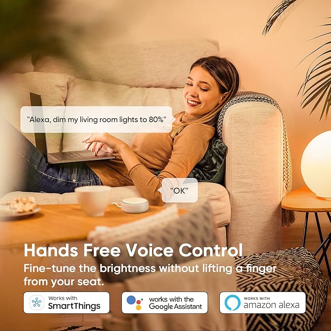 TREATLIFE Smart Dimmer Switch 4 Pack, Single Pole Smart Switch Works - Image 3