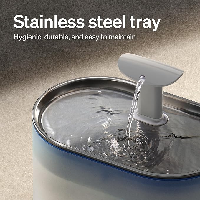 PETLIBRO Cat Water Fountain Stainless Steel, Ultra Quiet, 71fl oz/2.1L - Image 9