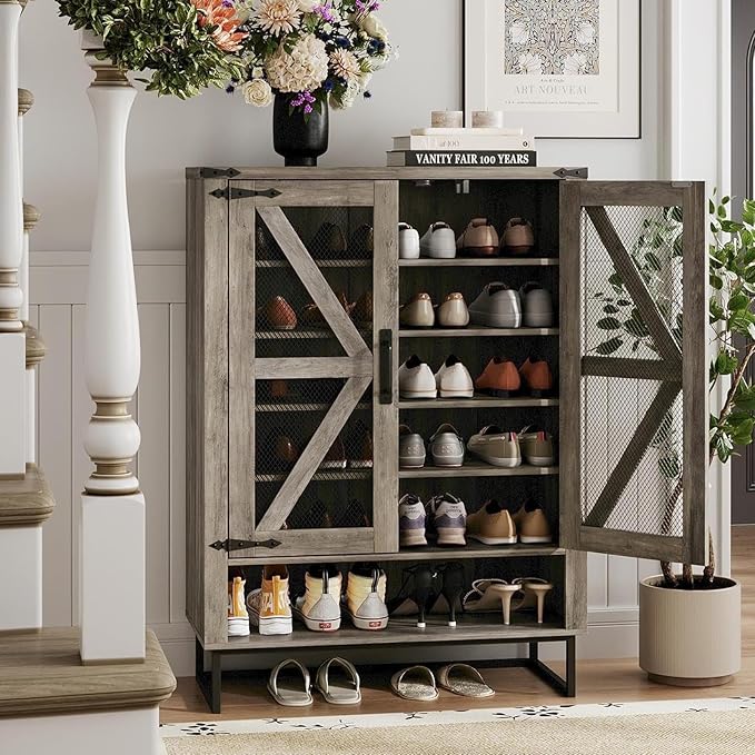 Maupvit 42.1" Farmhouse Shoe Cabinet by MaupvitFurniture