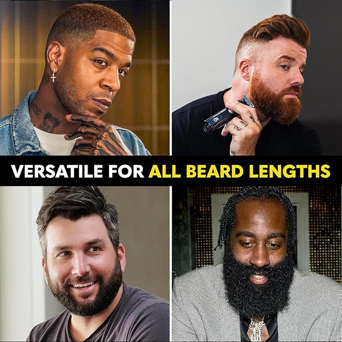 The Beard Club Professional T-Blade Beard Trimmer - Image 4