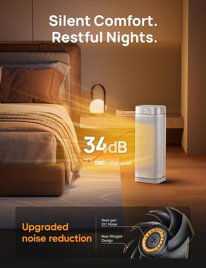 DREO Space Heaters for Indoor Use, 1500W Fast Heating Portable Heaters - Image 5