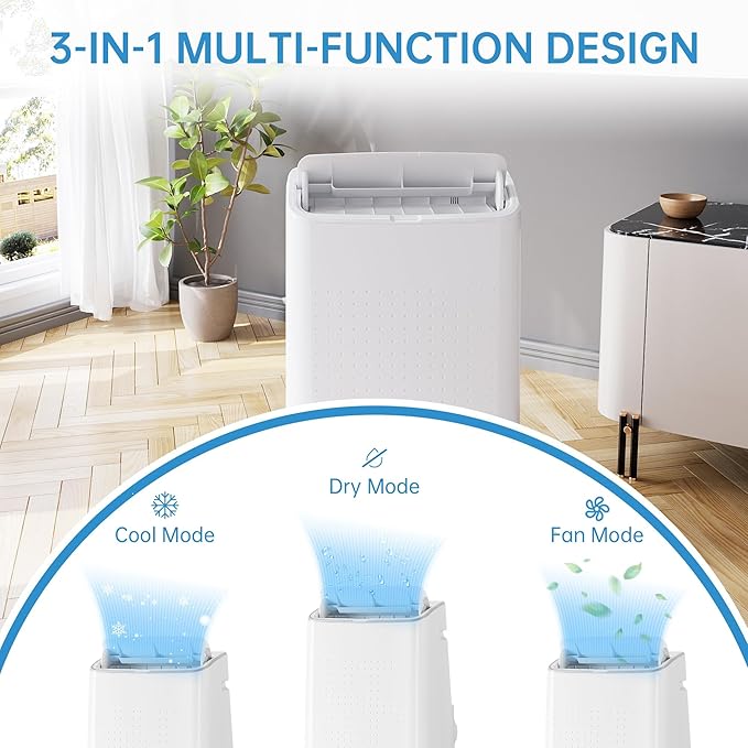 Portable Air Conditioners, 14000 BTU Cooling Capacity - Image 2