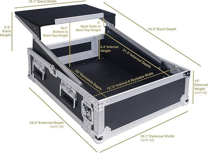 Sound Town 2U Glide Style Rack Case - Image 6