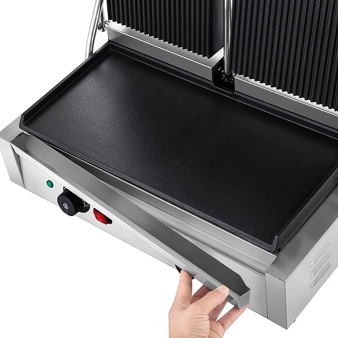 KWS PFM-23 3400W Electric Panini Press Maker - Image 4