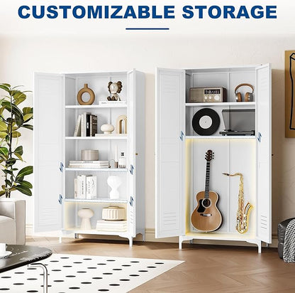 Metal Storage Cabinet-61” Tall Steel File Cabinets - Image 4