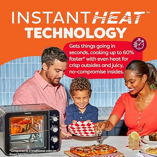 Instant Pot No Preheat Required* 4-Slice Air Fryer Toaster Oven - Image 3