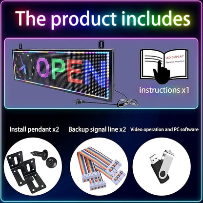 Led Sign Custom Programmable Scrolling Outdoor Digital - Image 8