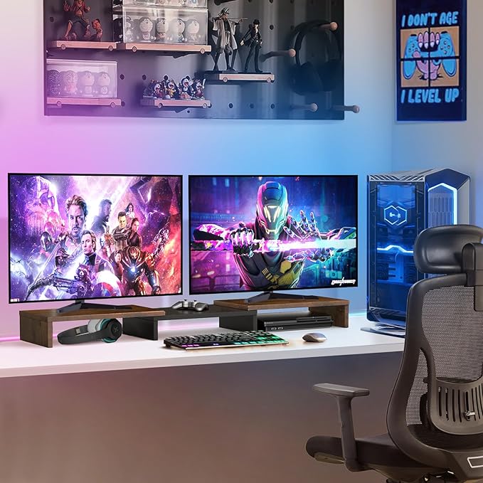 TAVR Dual Monitor Stand Riser, Computer Monitor Stands - Image 9