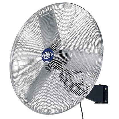 Global Industrial Deluxe Wall Mount Fan, Fixed and Oscillating Head, 3 Speed by GlobalIndustrial