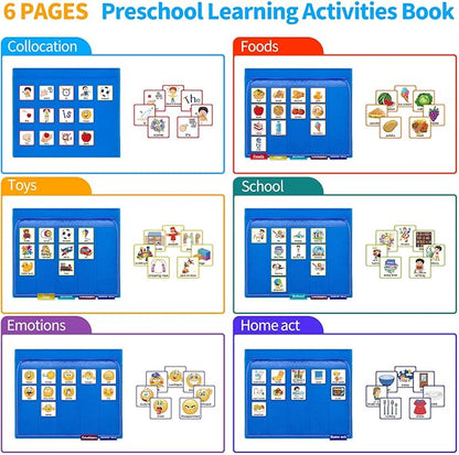 Visual Communication Book, Nonverbal Communication Board, Autism Language - Image 2