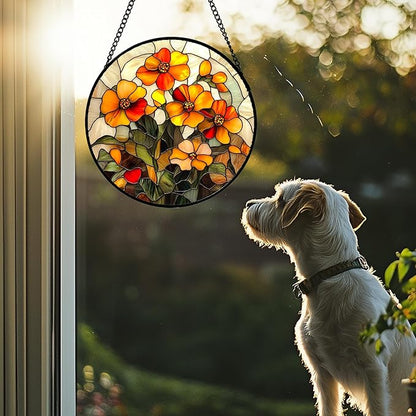 CRISGIF Stained Glass Window Hanging - Image 2