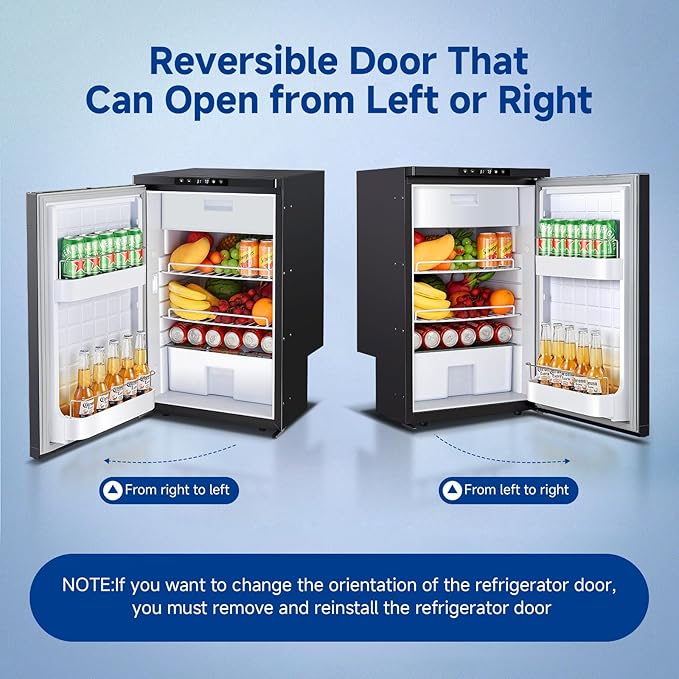BODEGACOOLER 12 Volt Refrigerator, 83L RV Refrigerator APP Control, RV Fridge - Image 5