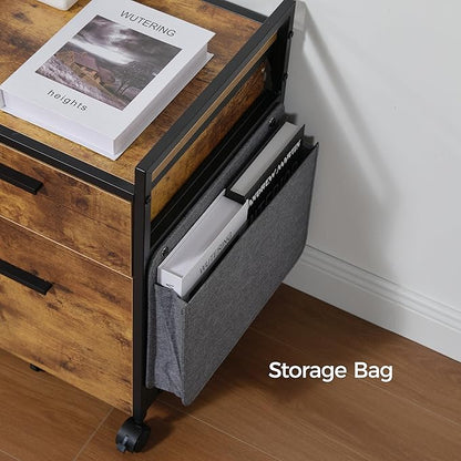 EUREKA ERGONOMIC 2-Drawer Mobile File Cabinet - Image 7