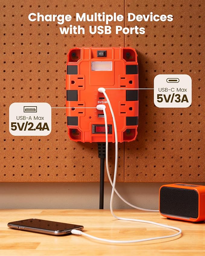 SURAIELEC Magnetic Power Strip - Image 3