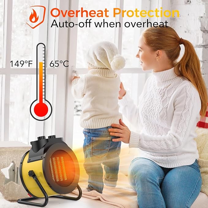 1500W Electric Space Heater - Image 6
