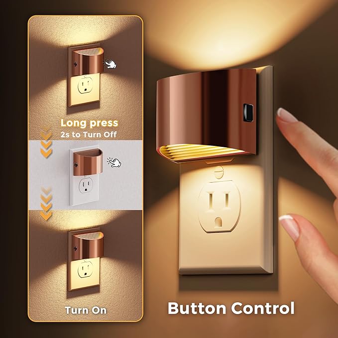 L LOHAS LED Night Lights Plug into Wall, Dimmable Night Light - Image 4