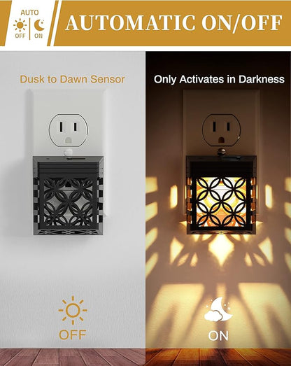 DORESshop Night Lights Plug Into Wall, LED Night Light, Color-Changing - Image 4