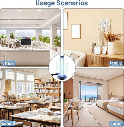 38W UV Sanitizer Light, Portable Ultraviolet Light - Image 6
