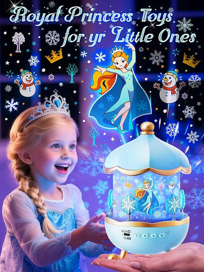 Frozen Toys, 15 Music+16 Films+315 Colors Night Light - Image 6