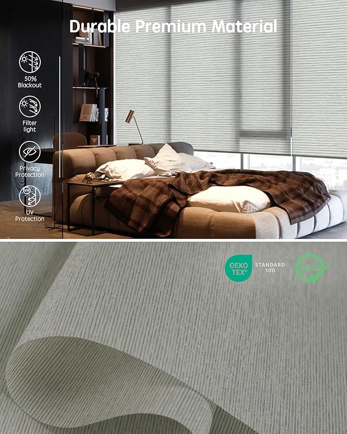 Yoolax Motorized Blinds with Remote, Smart Blinds - Image 6
