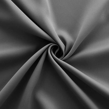 KOUFALL Black Out Curtains 48 Inch Long, Dark Grey - Image 7