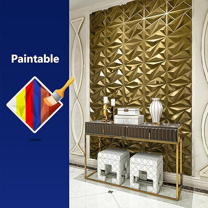 Art3dwallpanels 33 Pack 3D Wall Panel Diamond - Image 5
