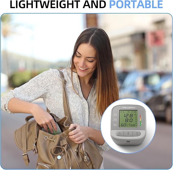 VOLUETH Upper Arm Blood Pressure Cuff, Blood Pressure Monitor - Image 4