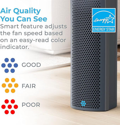 Pure Enrichment PureZone Elite True HEPA Large Room Tower Air Purifier - Image 4