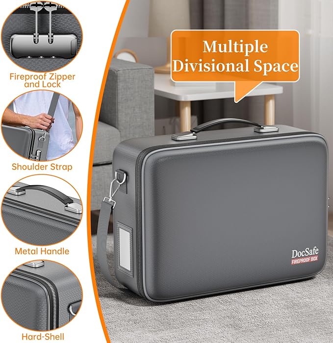 DocSafe Fireproof Document Box - Image 4