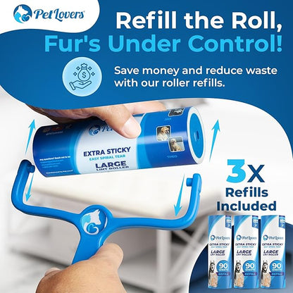 PetLovers 6.3" Large Lint Roller - Image 7
