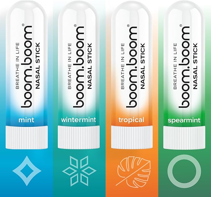 BoomBoom Nasal Stick | Vapor Flow Technology | Cool Refreshing Sensation | - Image 4