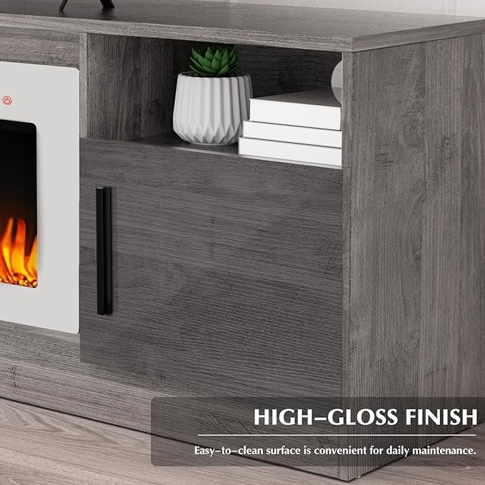 Lemberi Fireplace tv Stand - Image 6