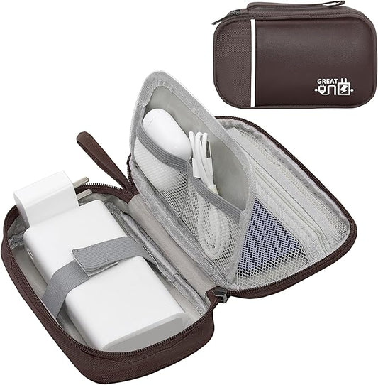 Electronics Organizer, Travel Cord Organizer Pouch, Portable Cable Organizer by Miavers