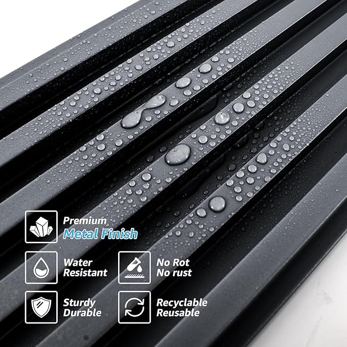 Art3dwallpanels Slat Wall Paneling, 8 Pack Fluted Textured Panel Wall Slats - Image 2