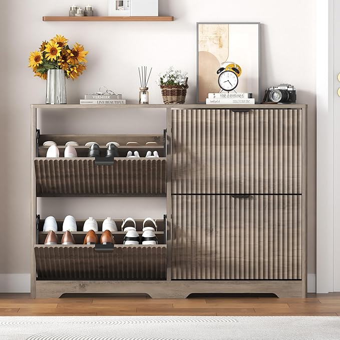 Shoe Cabinet Storage for Entryway - Image 3