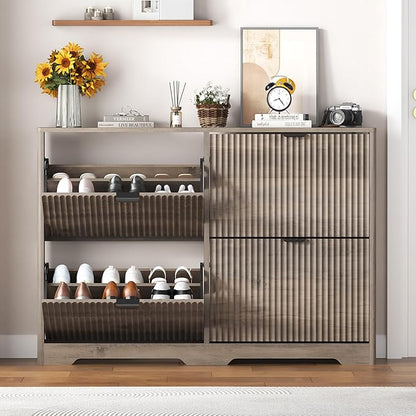 Shoe Cabinet Storage for Entryway - Image 3