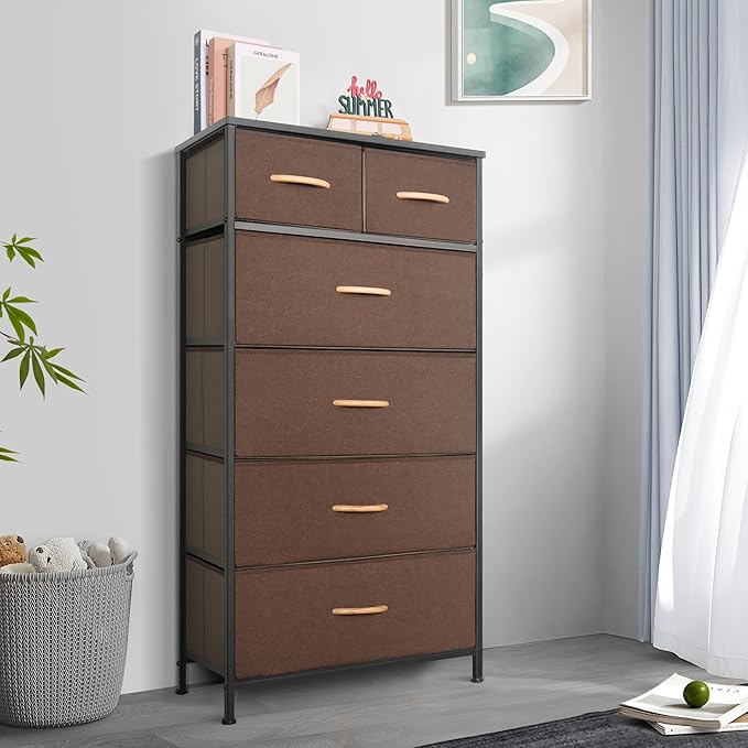 Mifuro Tall Dresser for Bedroom, Vertical Storage Organizer Tower - Image 2