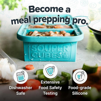 Souper Cubes 1 Cup Silicone Soup Freezer Molds - Image 3