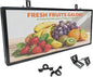P6 Programmable LED Sign 40"x17", Outdoor Waterproof Digital Message Board by YiAegisyn