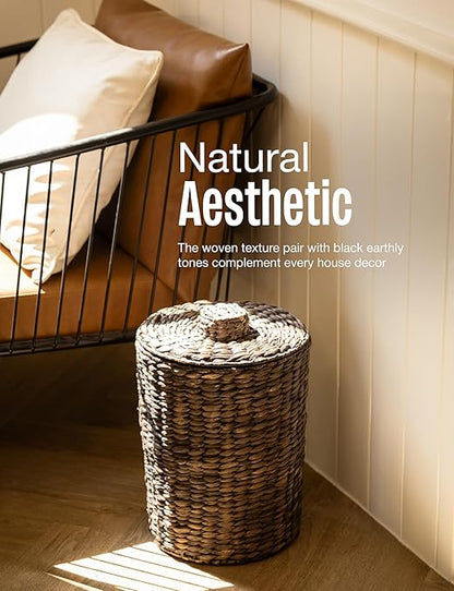 4 Gallons Wicker Waste Basket - Image 4