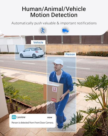 LaView 4K Outdoor Security Cameras, 8MP HD Cameras - Image 6