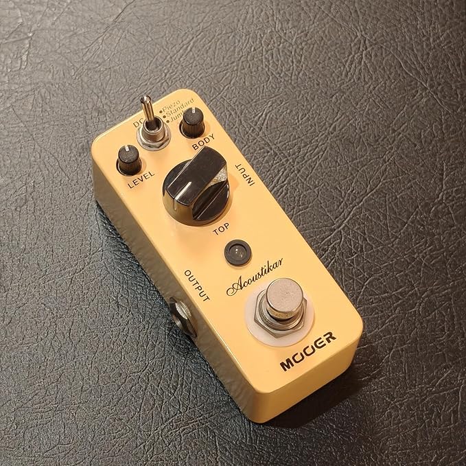 MOOER Acoustikar Acoustic Guitar Pedal Simulator Pedal, 3 Modes - Image 4